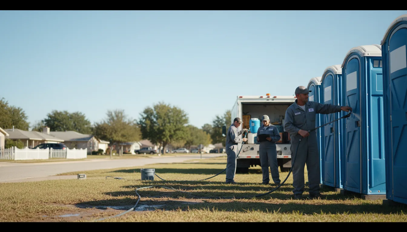 Long-Term Portable Toilet Rental in Bromide, OK near me